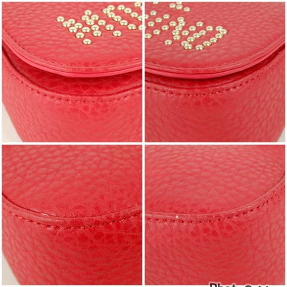 Auth LOVE MOSCHINO Red Crossbody Bag - Picture 9 of 9